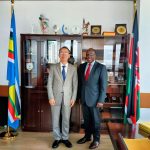 Korean Envoy Pays Courtesy Call on Ag. Director General of the Foreign Service Academy