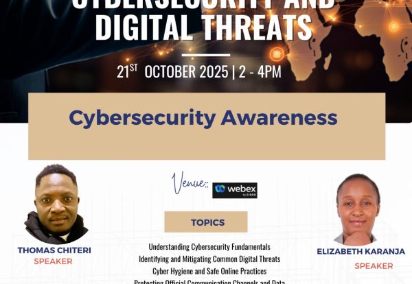 One-Day Online Course on “Introduction to Cybersecurity and Digital Threats”